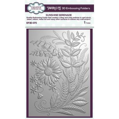 Creative Expressions 3D Embossing Folder - Sunshine Serenade