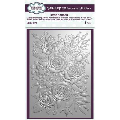 Creative Expressions 3D Embossing Folder - Rose Garden