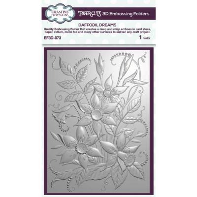 Creative Expressions 3D Embossing Folder - Daffodil Dreams