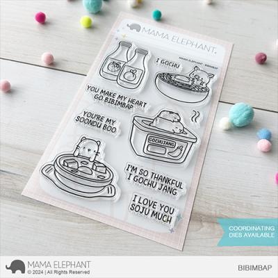 Mama Elephant Stempel - Bibimbap