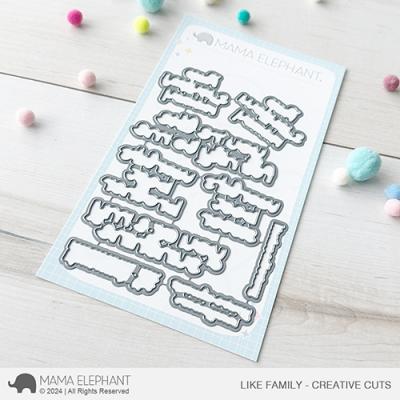 Mama Elephant Creative Cuts - Like Family