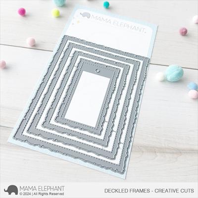 Mama Elephant Creative Cuts - Deckled Frames