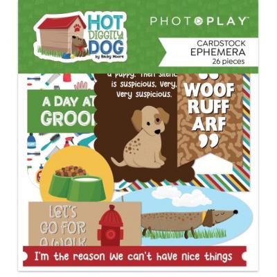 PhotoPlay Hot Diggity Dog - Ephemera