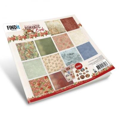 Find It Trading Paper Pack Romantic Birds