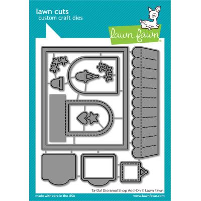 Lawn Fawn Lawn Cuts Dies - Ta-da! Diorama! Shop Add-On