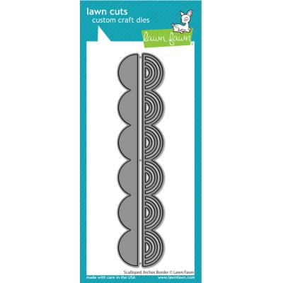 Lawn Fawn Lawn Cuts Dies - Scalloped Arches Border