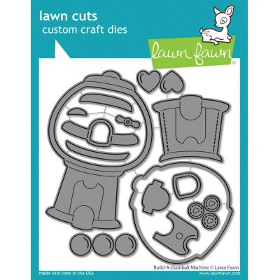 Lawn Fawn Lawn Cuts Dies - Build-a-Gumball Machine