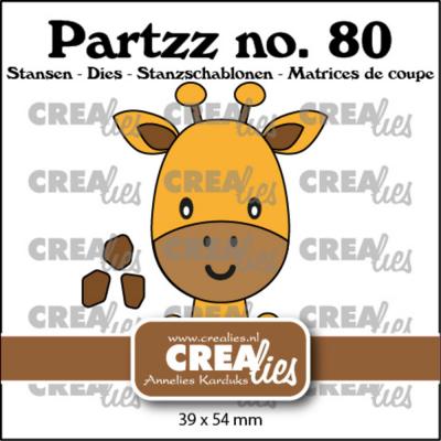 Crealies Cutting Dies - Giraffe