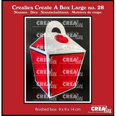Crealies Cutting Dies - Closed Take Out Box