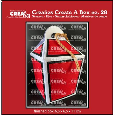 Crealies Cutting Dies - Closed Take Out Box
