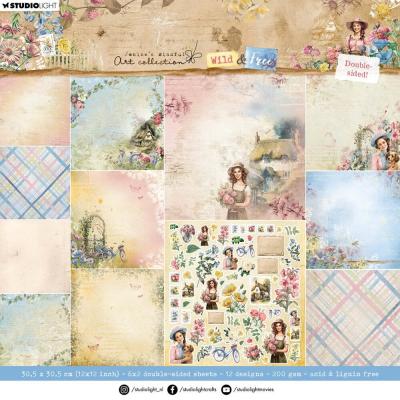 StudioLight Jenine's Mindful Art Collection Wild & Free - Scrapbooking Paper Pad