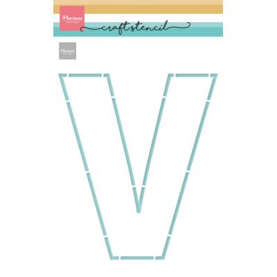 Marianne Design Stencil - Letter V