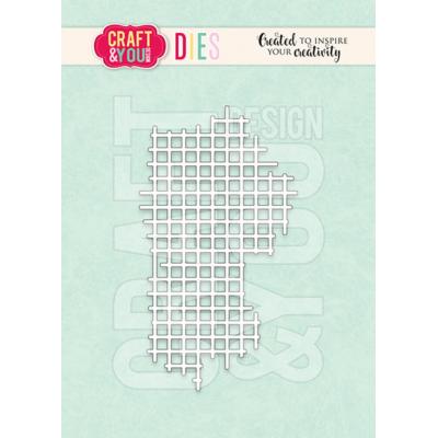 Craft & You Design Cutting Dies - Checkered Background