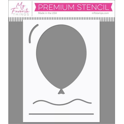 My Favorite Things Stencil - Build-a-Balloon