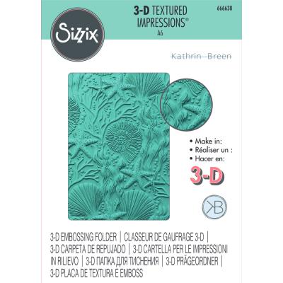 Sizzix 3D Embossing Folder - Under the Sea
