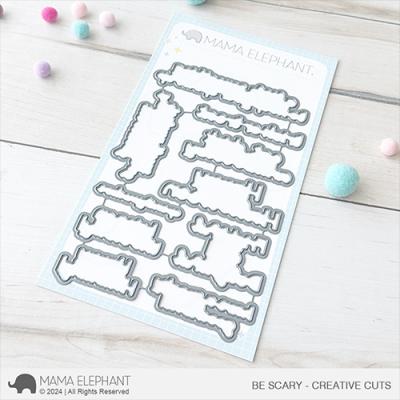 Mama Elephant Creative Cuts - Be Scary