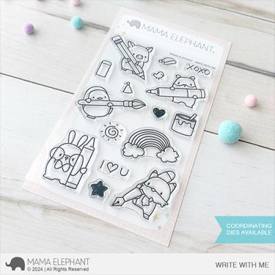Mama Elephant Stempel - Write With Me