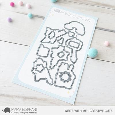 Mama Elephant Creative Cuts - Write With Me