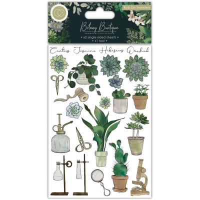 Craft Consortium Botany Boutique - Rub-Ons