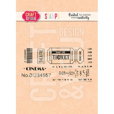 Craft & You Stempel - Ticket 2