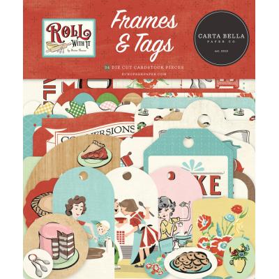 Carta Bella Roll With It - Frames & Tags