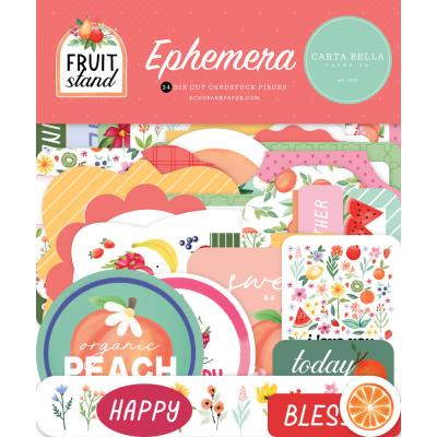 Carta Bella Fruit Stand - Ephemera