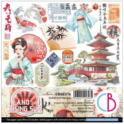 Ciao Bella Land of the Rising Sun - Fussy Cut Pad
