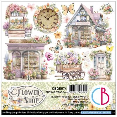 Ciao Bella Flower Shop - Fussy Cut Pad