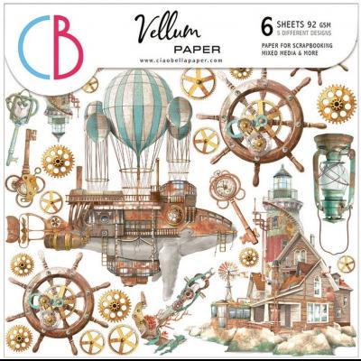 Ciao Bella Coral Reef - Vellum Fussy Cut