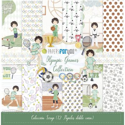 Papers For You Olympic Games Niños - Scrap Paper Pack