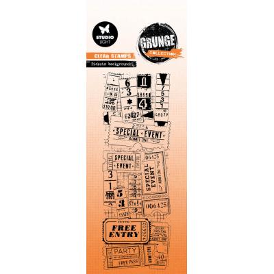 StudioLight Grunge Collection Stempel - Tickets Background
