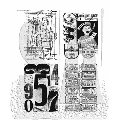 Stampers Anonymous Tim Holtz Stempel - Classic Collages