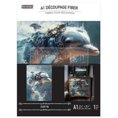 Prima Marketing Re-Design Decoupage Fiber - Gearfin