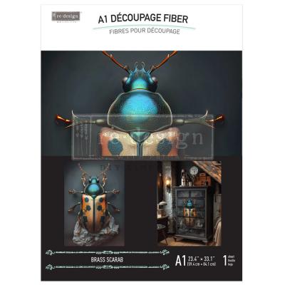 Prima Marketing Re-Design Decoupage Fiber - BrassScarab