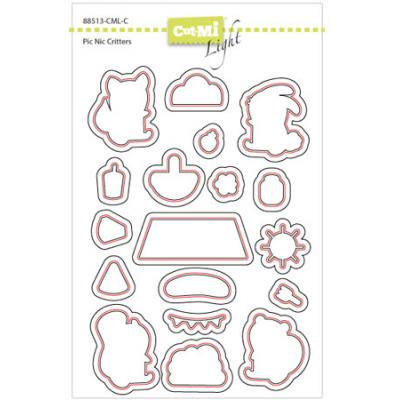 Impronte d'Autore Outline Dies - Pic Nic Critters