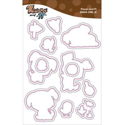 Impronte d'Autore Outline Dies - Pecan and Pi