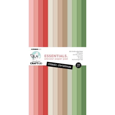 StudioLight Creative Craftlab Paper Pad - Classic Christmas