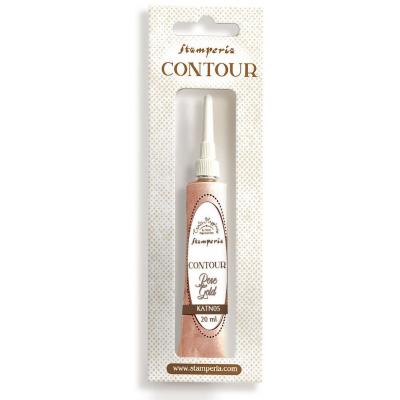 Stamperia Create Happiness - Contour Liner Bronze