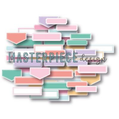 Masterpiece Design Sunny Summer Stories - Labels