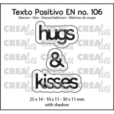 Crealies Cutting Dies - Hugs & Kisses