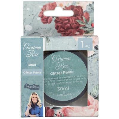 Crafter's Companion Christmas Rose - Glitter Paste Snowfall