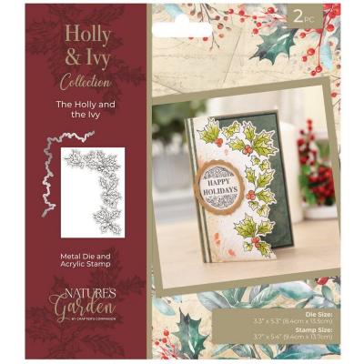 Crafter's Companion Holly & Ivy - The Holly and the Ivy