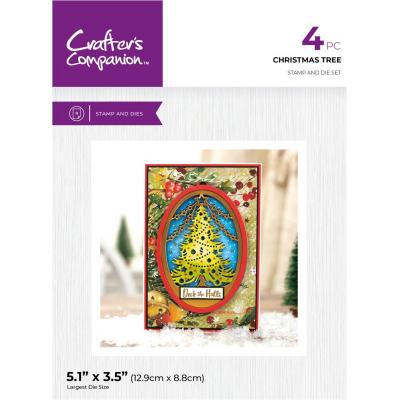 Crafter's Companion Christmas Scene - Christmas Tree