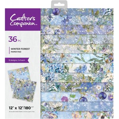 Crafter's Companion Paper Pad - Winter Forest