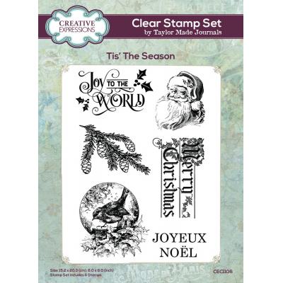 Creative Expressions Taylor Made Journals Stempel - Tis' The Season