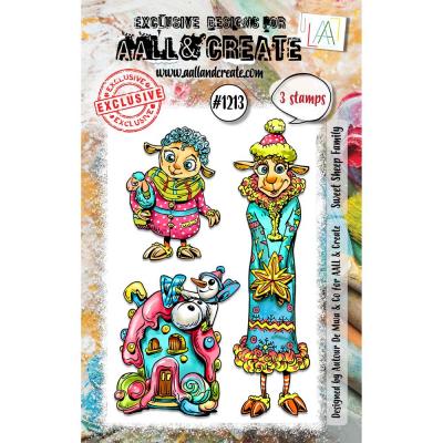 AALL & Create Stempel - Sweet Sheep Family