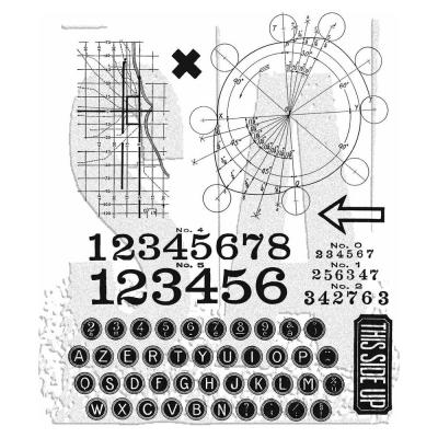 Stampers Anonymous Tim Holtz Stempel - Deconstructed