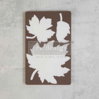 Prima Marketing Re-Design Mould - Falling Leaves Fantasy