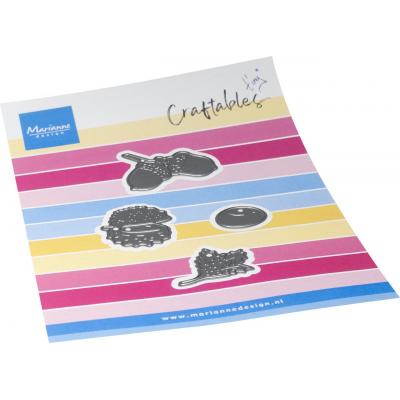 Marianne Design Cutting Dies - Tiny's Acorn & Chestnut