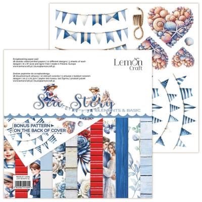 LemonCraft Sea Story - Elements & Basics Paper Pad